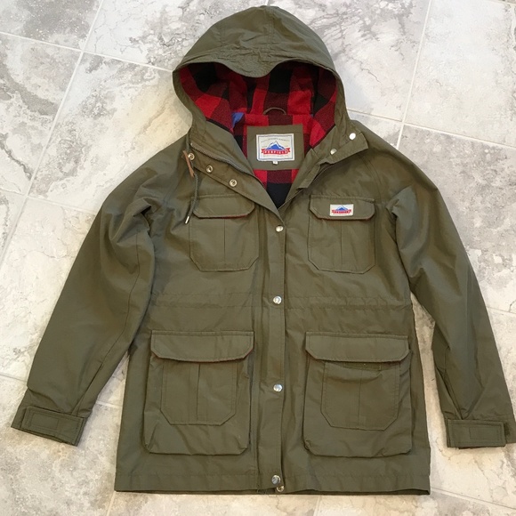 Penfield Other - Penfield Olive Green Hooded Water & Wind Resistant Jacket